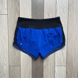 Women's Blue and Black lululemon Athletic Shorts